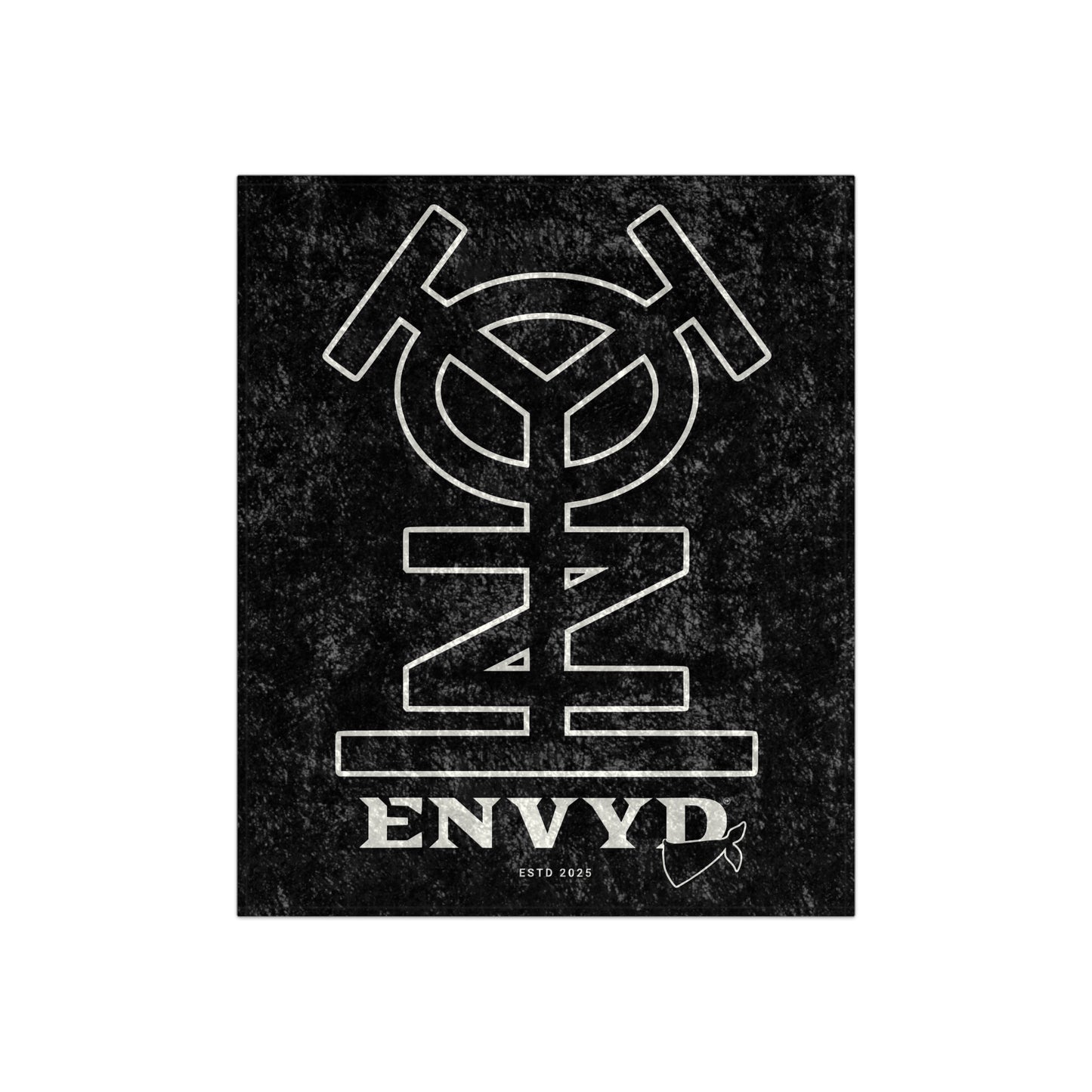 Stylish Velvet Blanket - "ENVYD l YONA" Design
