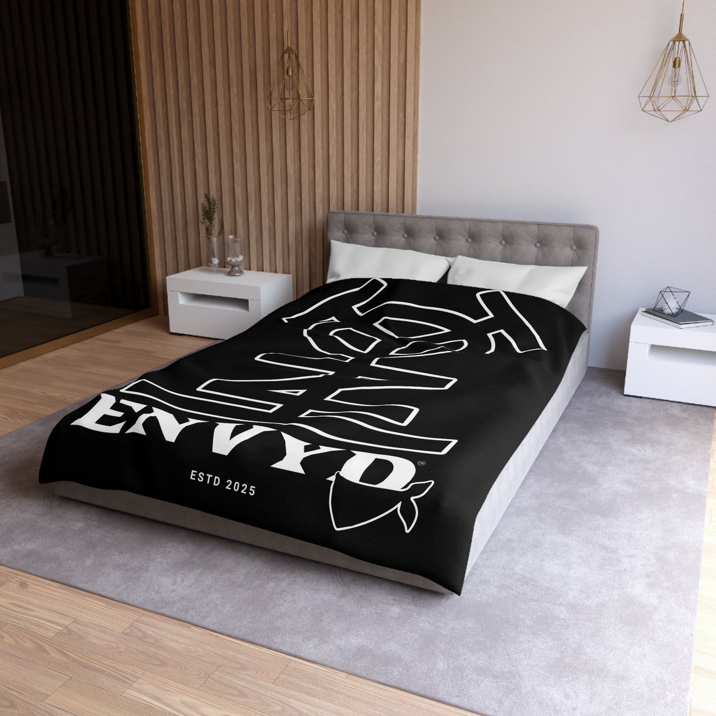 Stylish Microfiber Duvet Cover - ENVYD | YONA SYMBOL