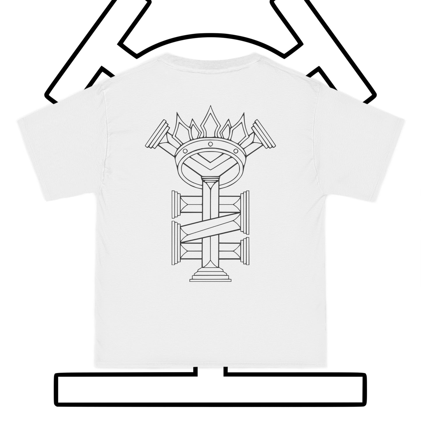 "Crowned Yona" -Adult & Youth Size Heavy Cotton Tee