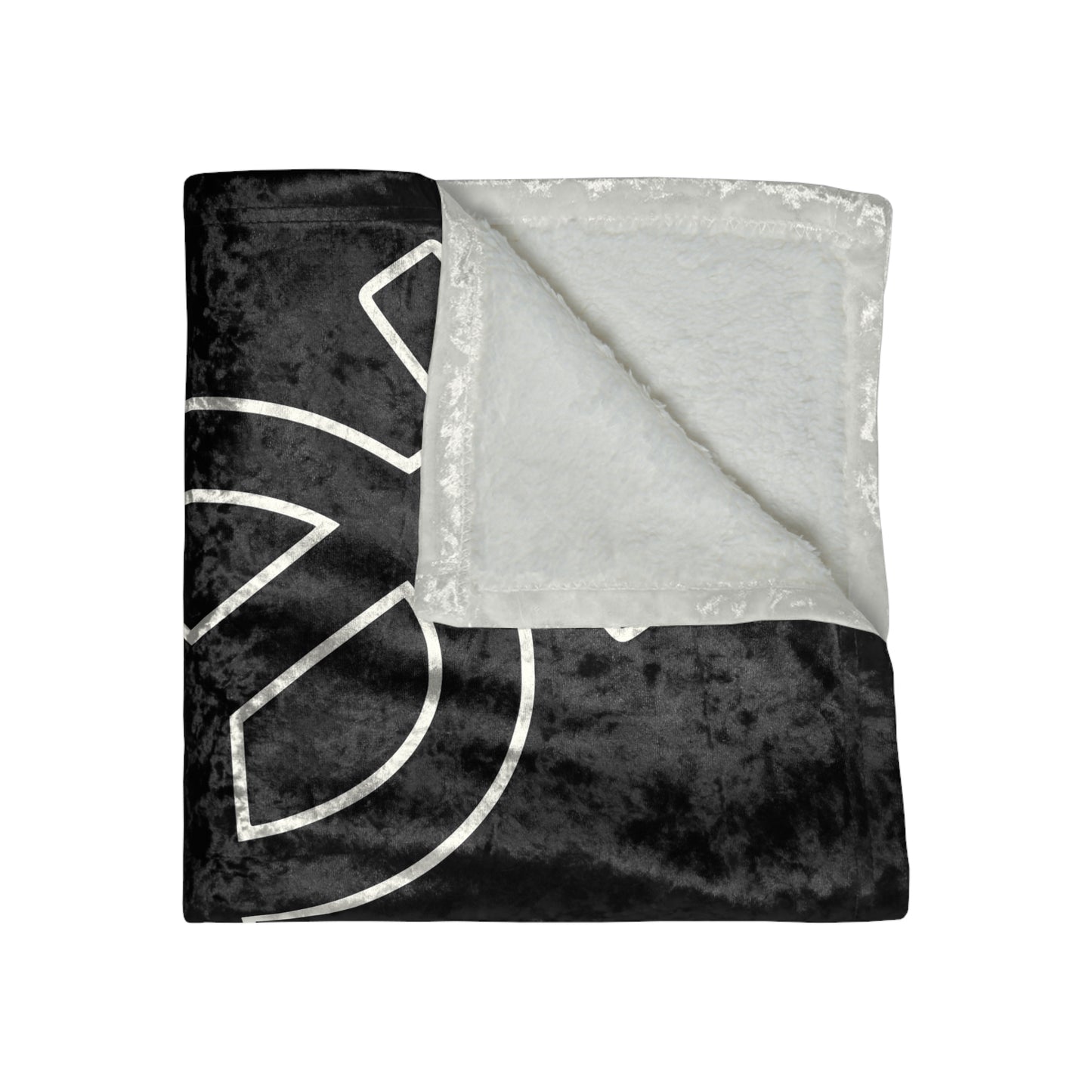 Stylish Velvet Blanket - "ENVYD l YONA" Design