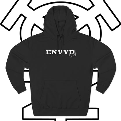 Three-Panel Fleece Hoodie - "ENVYD I YONA"