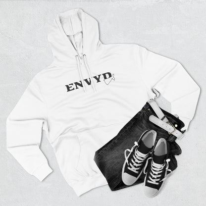 Three-Panel Fleece Hoodie - "ENVYD I YONA"